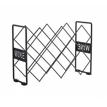 Kings Brand Furniture Countertop Tabletop Wine Rack, Wine Bottle Storage Holder Stand