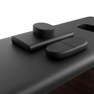 Massage Table with Storage & Face Holec,Square Leg