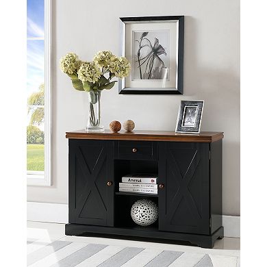 Kings Brand Furniture Wood Buffet Cabinet Console Table