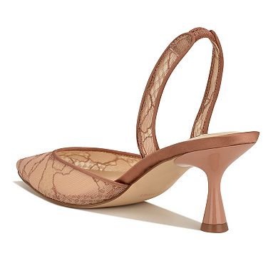 Nine West Rizze Women's Pointy Toe Slingback Pumps