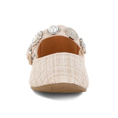 London Rag Noyama Charms Women's Embellished Mary Janes