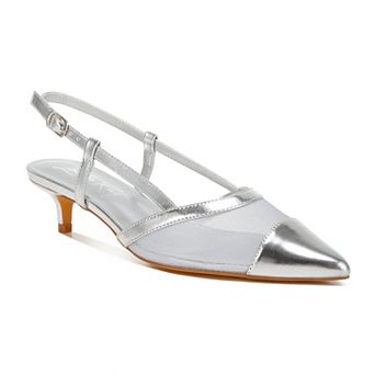 London Rag Temptress Women's Mesh Slingback Sandals