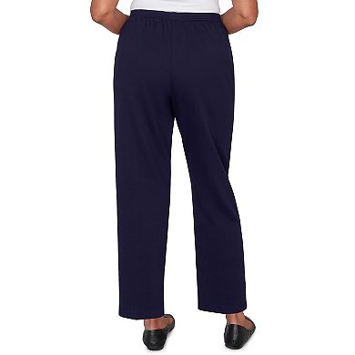 Women's Alfred Dunner Classic French Terry Short Length Pants