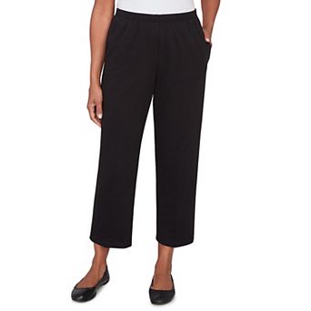 Women's Alfred Dunner Classic French Terry Short Length Pants
