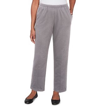 Women's Alfred Dunner Classic French Terry Short Length Pants