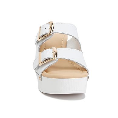 Rag & Co Kenna Women's Dual Buckle Strap Heeled Sandals