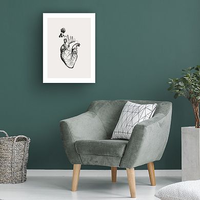 Trademark Fine Art Beth Cai Heart Bloom Canvas Art