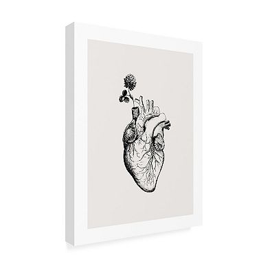 Trademark Fine Art Beth Cai Heart Bloom Canvas Art