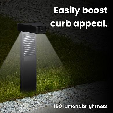 Techko Outdoor Triangle Solar Pathlight with Motion Sensor