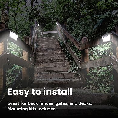 Techko Solar Motion Sensing Wall Lights 2-pk.