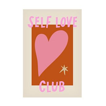 Trademark Fine Art Grace Digital Art Self Love Canvas Art