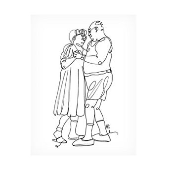 Trademark Fine Art Hanna Lee Tidd In This Life And The Next Canvas Art