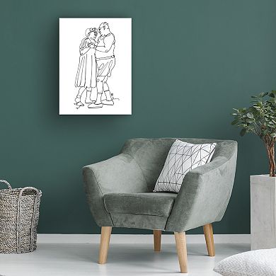 Trademark Fine Art Hanna Lee Tidd In This Life And The Next Canvas Art