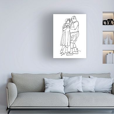 Trademark Fine Art Hanna Lee Tidd In This Life And The Next Canvas Art