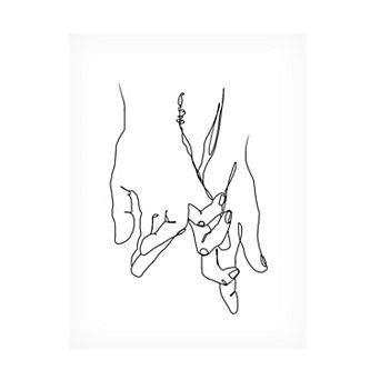 Trademark Fine Art Hanna Lee Tidd Wherever You're Going Canvas Art