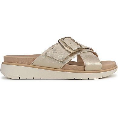 Dr. Scholl's Piper Women's Faux Leather Slide Sandals