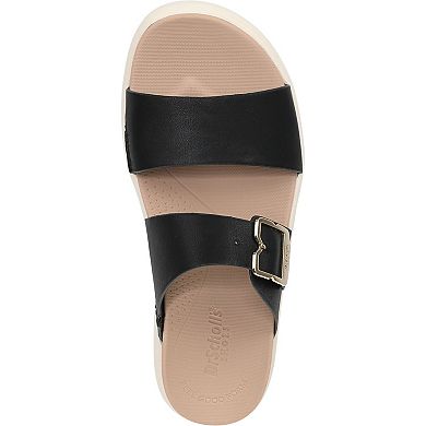 Dr. Scholl's All Time Max Women's Faux Leather Slide Sandals