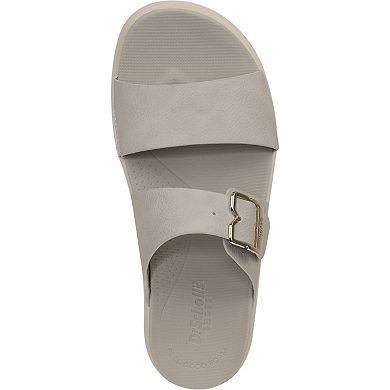 Dr. Scholl's All Time Max Women's Faux Leather Slide Sandals