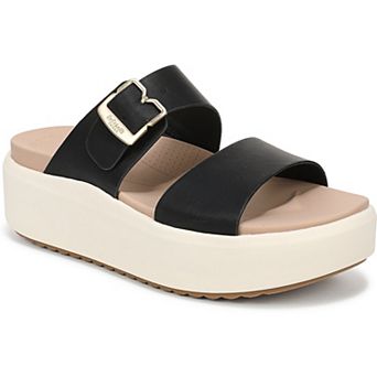 Dr. Scholl's All Time Max Women's Faux Leather Slide Sandals