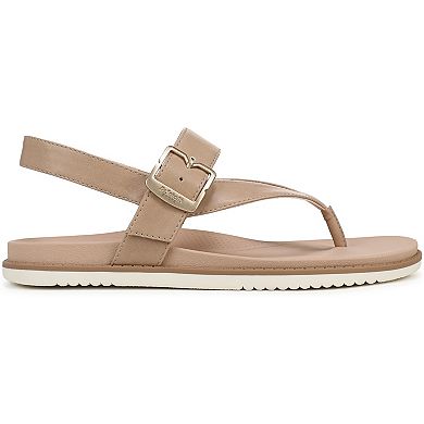 Dr. Scholl's So Chill Women's Faux Leather Thong Sandals