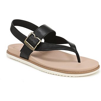 Dr. Scholl's So Chill Women's Faux Leather Thong Sandals