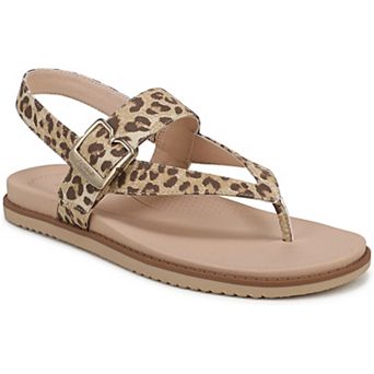 Dr. Scholl's So Chill Women's Faux Leather Thong Sandals