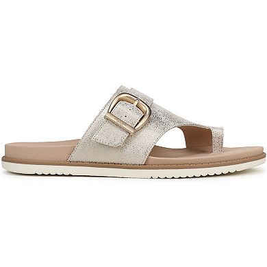 Dr. Scholl's So Clever Women's Faux Leather Slide Sandals