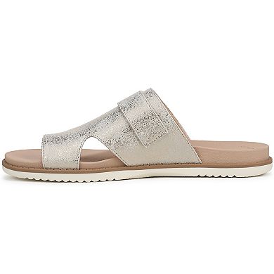 Dr. Scholl's So Clever Women's Faux Leather Slide Sandals