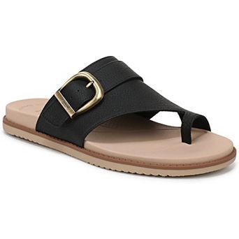 Dr. Scholl's So Clever Women's Faux Slide Leather Sandals