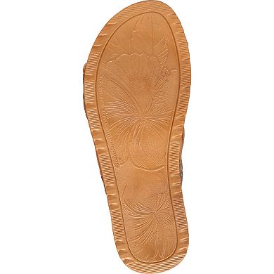 Dr. Scholl's Sun Dreamer Women's Faux Leather Slide Sandals
