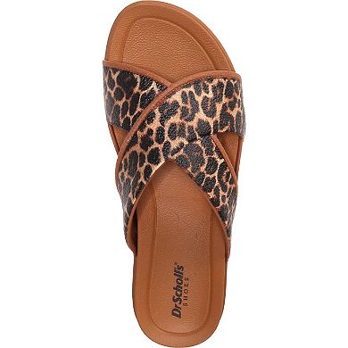 Dr. Scholl's Sun Dreamer Women's Faux Leather Slide Sandals