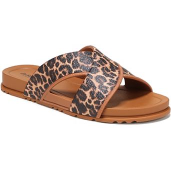 Dr. Scholl's Sun Dreamer Women's Faux Leather Slide Sandals