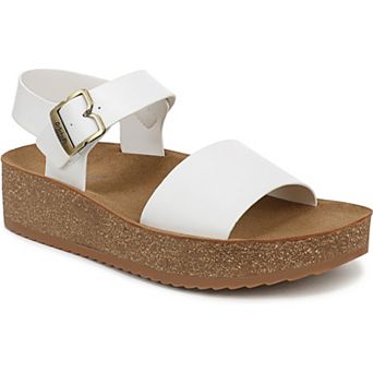 Dr. Scholl's Happy Lucky Women's Slingback Faux Leather Sandals