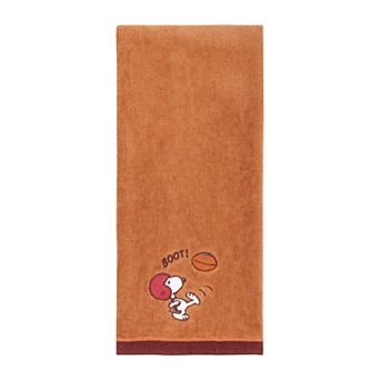 Celebrate Together™ Peanuts Snoopy Football Hand Towel