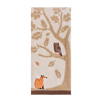 Celebrate Together™ Fall Forest Critters Hand Towel