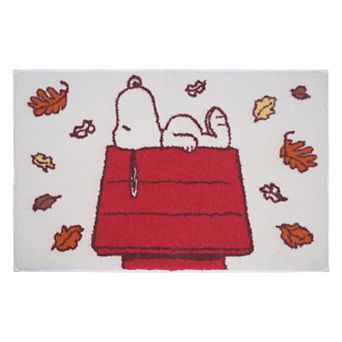 Celebrate Together™ Peanuts Snoopy Fall Doghouse Bath Rug