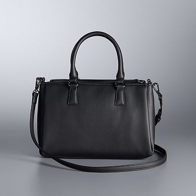 Simply Vera Vera Wang Muna Padlock Satchel Bag