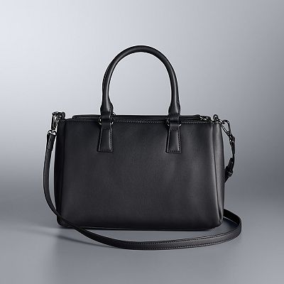Simply Vera Vera Wang Muna Padlock Satchel Bag