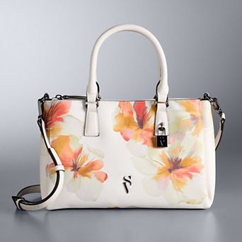 Simply Vera Vera Wang Muna Padlock Satchel Bag