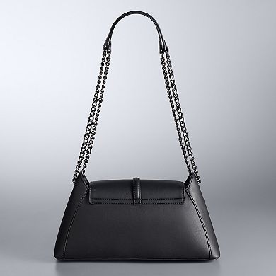 Simply Vera Vera Wang Harlow Chain Flap Crossbody Bag