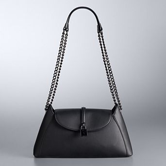 Simply Vera Vera Wang Harlow Chain Flap Crossbody Bag