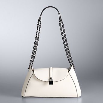 Simply Vera Vera Wang Harlow Chain Flap Crossbody Bag