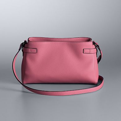 Simply Vera Vera Wang Laken Tab Belt Crossbody Bag