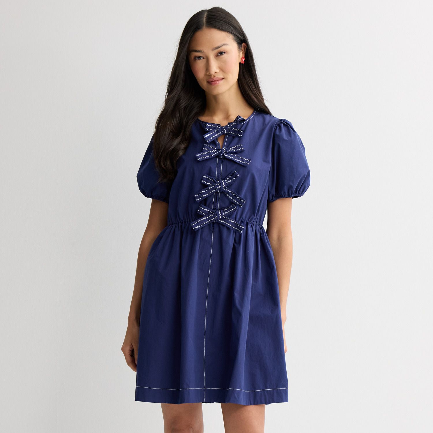Женские платья Farmers Market Bow Front Short Dress