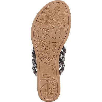 Blowfish Malibu August Women's Faux Leather Slide Sandals