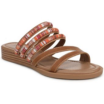 Blowfish Malibu August Women's Faux Leather Slide Sandals