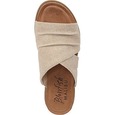 Blowfish Malibu Noelle Women's Faux Leather Slide Sandals