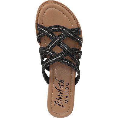Blowfish Malibu Addison 2 Women's Faux Leather Slide Sandals