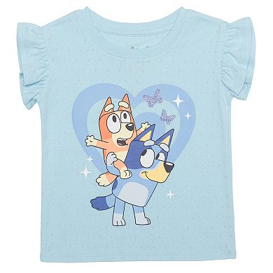 Baby & Toddler Bluey Butterflies Top & Short Set