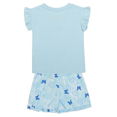 Baby & Toddler Bluey Butterflies Top & Short Set